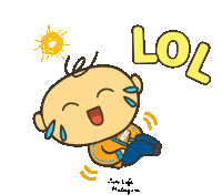 Gif animé rire enfant